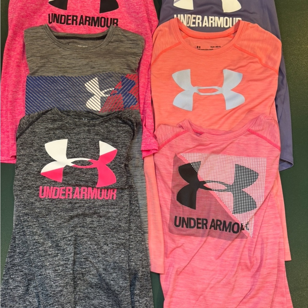 Under Armour Kids' Multi-Color Logo T-Shirts